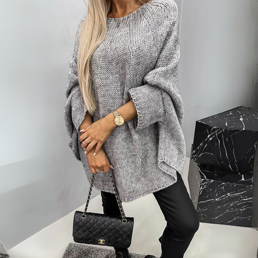 ISABELLE - Elegant Twisted Jumper-15519826575733-Mirella Fiore
