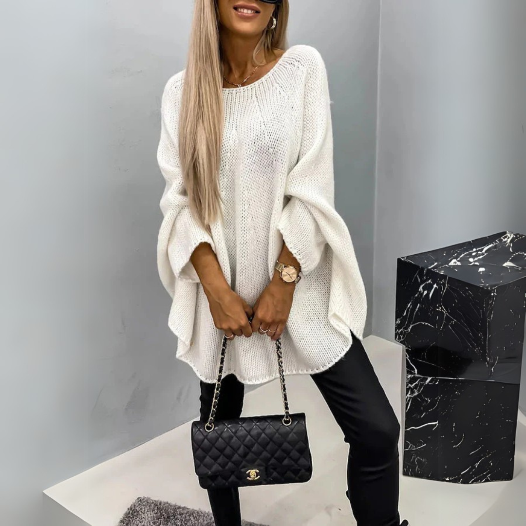 ISABELLE - Elegant Twisted Jumper-15519826575733-Mirella Fiore