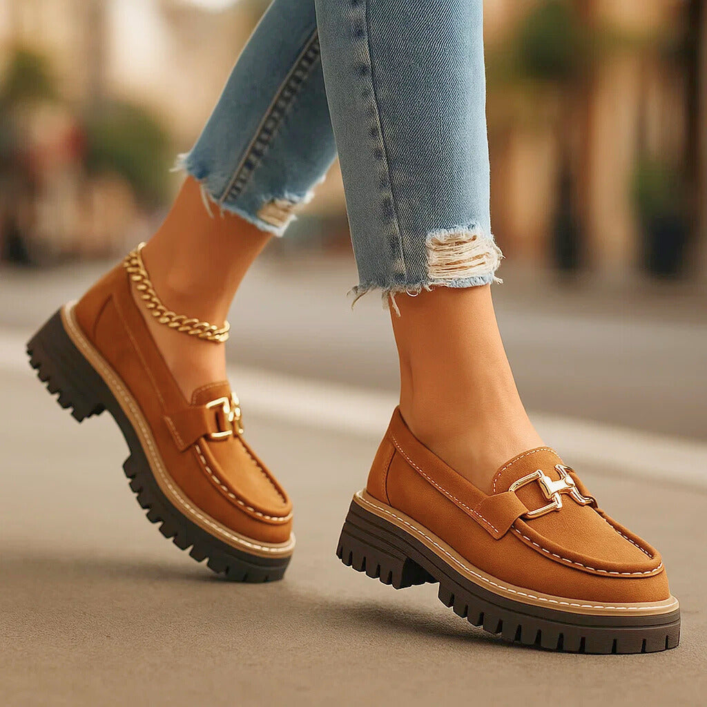 ISLA - MONROE PLATFORM LOAFERS-15560643740021-Nancy & Mae Savannah