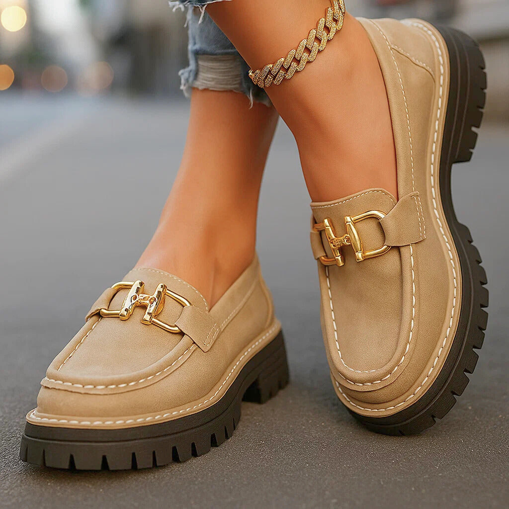 ISLA - MONROE PLATFORM LOAFERS-15560643740021-Nancy & Mae Savannah