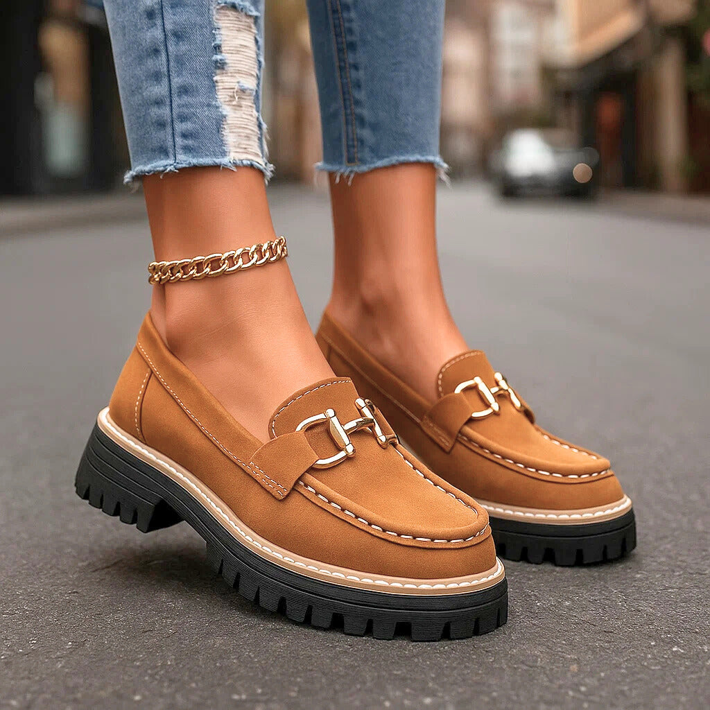 ISLA - MONROE PLATFORM LOAFERS-15560643740021-Nancy & Mae Savannah