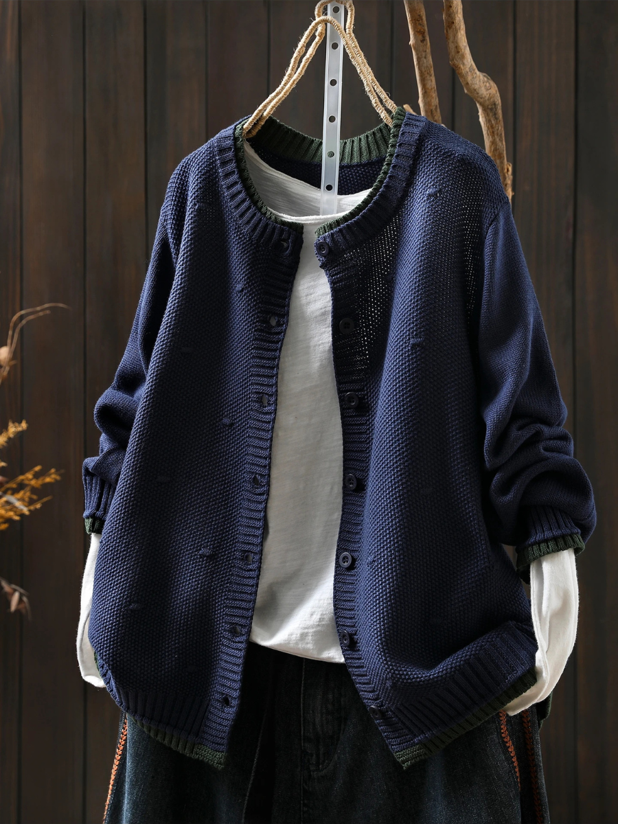 ISOLDE - TEXTURED CARDIGAN-15519212241269-Mirella Fiore