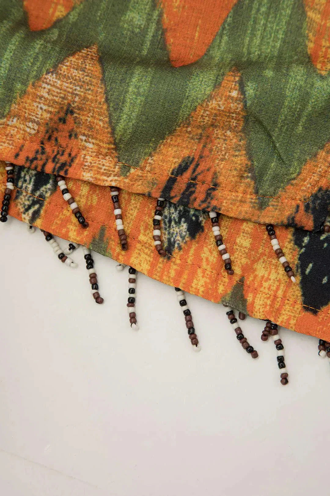 Ida – Unique design – Printed knot mini skirt-15133711335797-Nancy & Mae Savannah