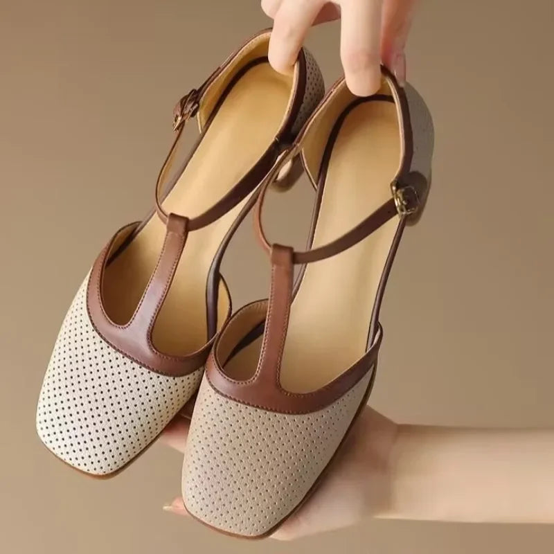 Isava - Mid Heel Shoes-15550738235765-Mirella Fiore