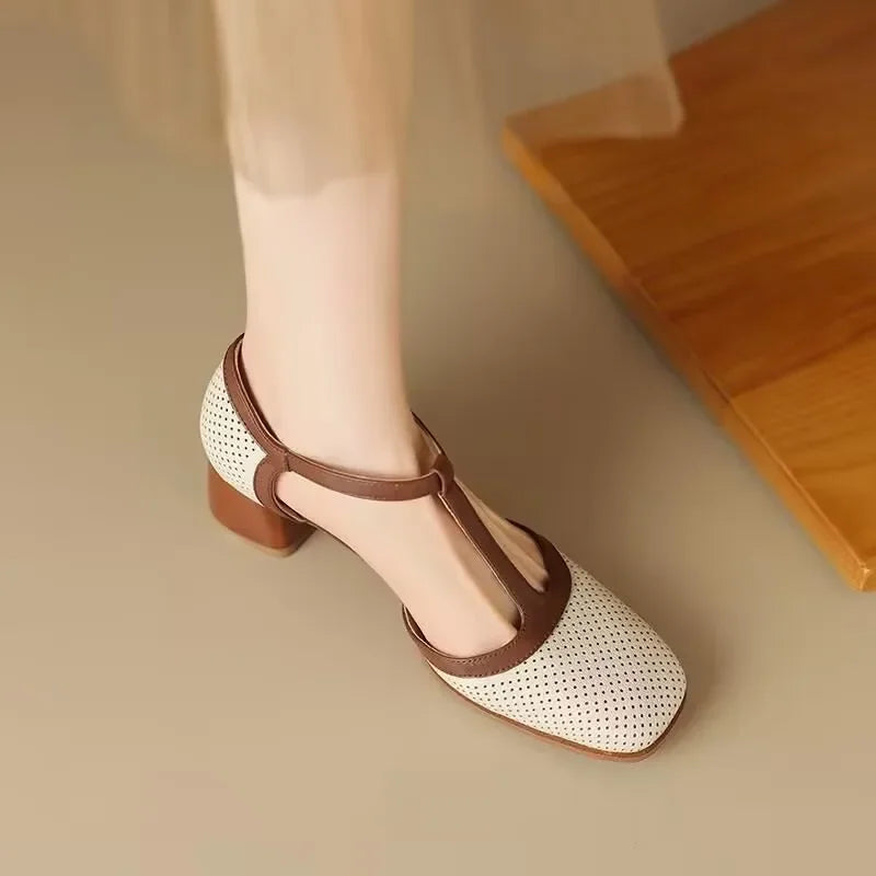 Isava - Mid Heel Shoes-15550738235765-Mirella Fiore