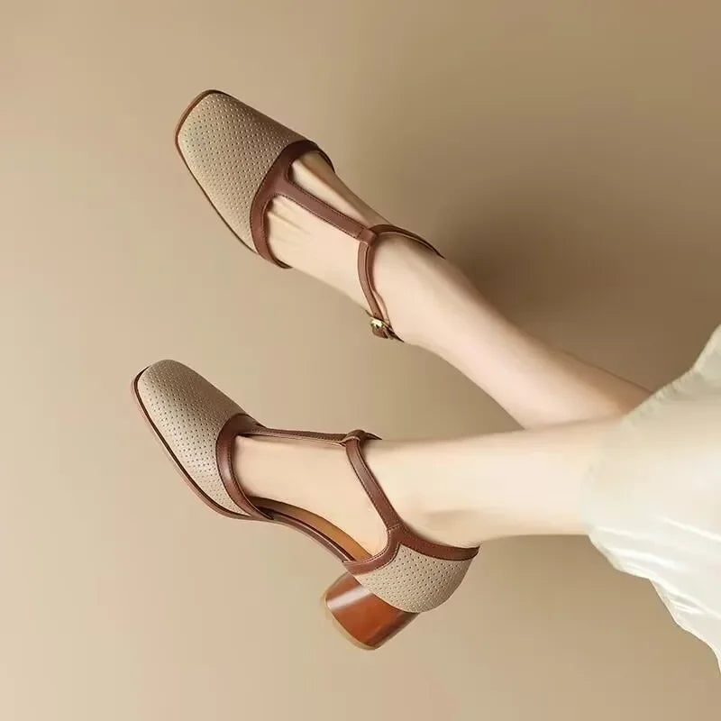 Isava - Mid Heel Shoes-15550738235765-Mirella Fiore