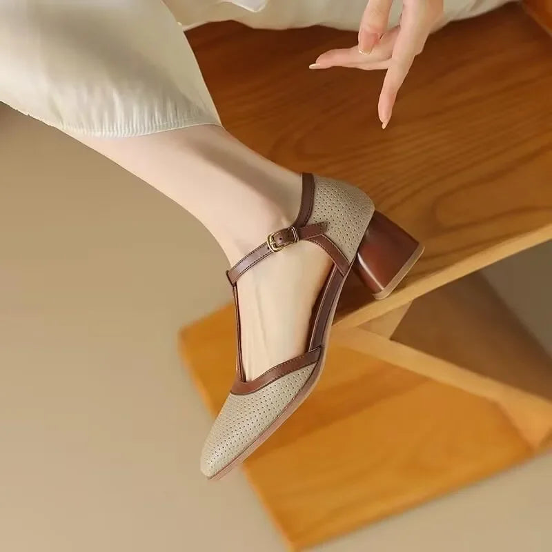 Isava - Mid Heel Shoes-15550738235765-Mirella Fiore