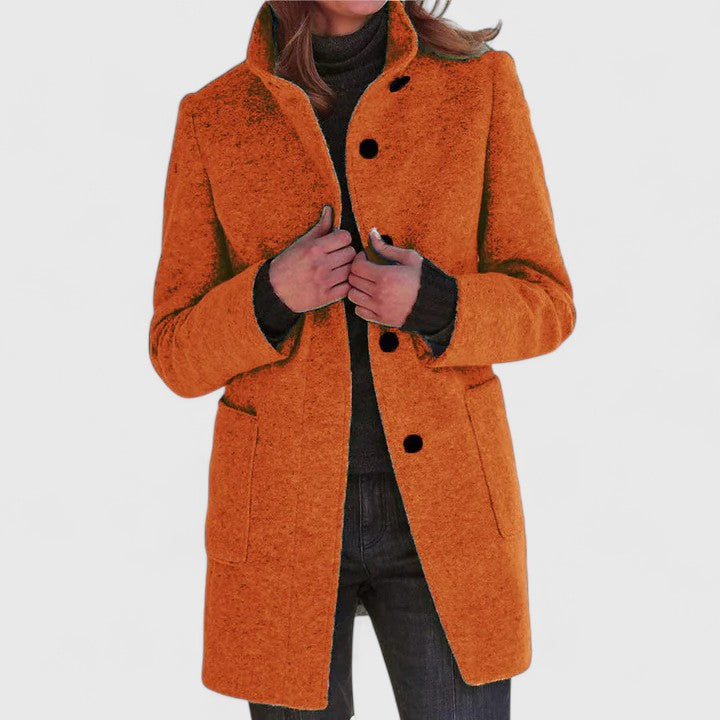 Isolde - Classic Mid-Length Coat-15550919573877-Mirella Fiore
