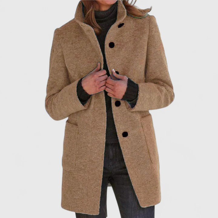 Isolde - Classic Mid-Length Coat-15550919573877-Mirella Fiore