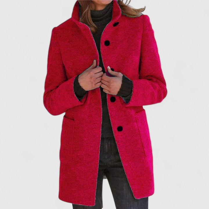 Isolde - Classic Mid-Length Coat-15550919573877-Mirella Fiore