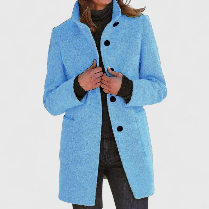 Isolde - Classic Mid-Length Coat-15550919573877-Mirella Fiore