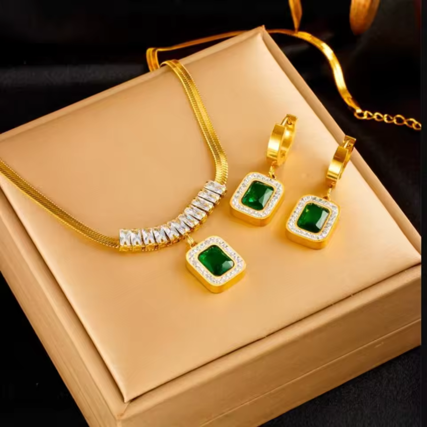 Isolde Ravaryn Jewelry Set-15548285682037-Mirella Fiore