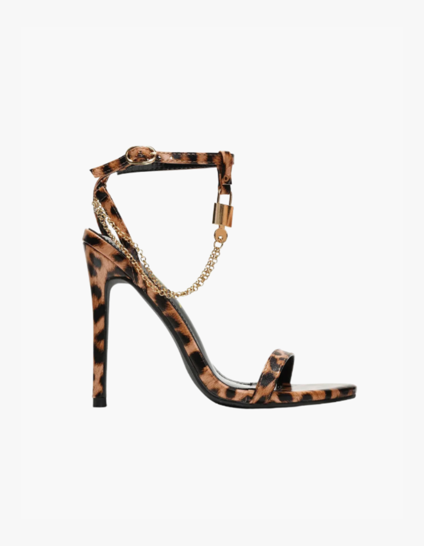 Isotta – Bold design – Gold chain ankle strap stiletto heels-15133978526069-Mirella Fiore