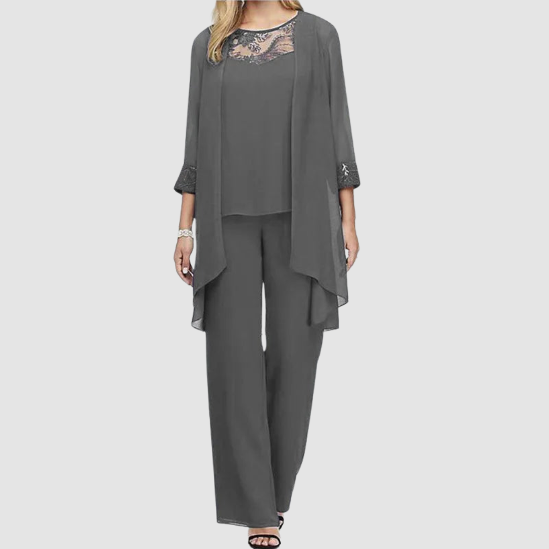 Iva - Elegant Three-Piece Set-15553262879093-Mirella Fiore
