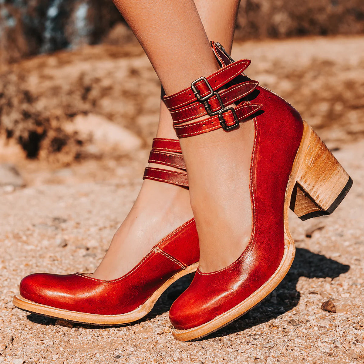 Izzy - Leather Pumps-15548991832437-Mirella Fiore