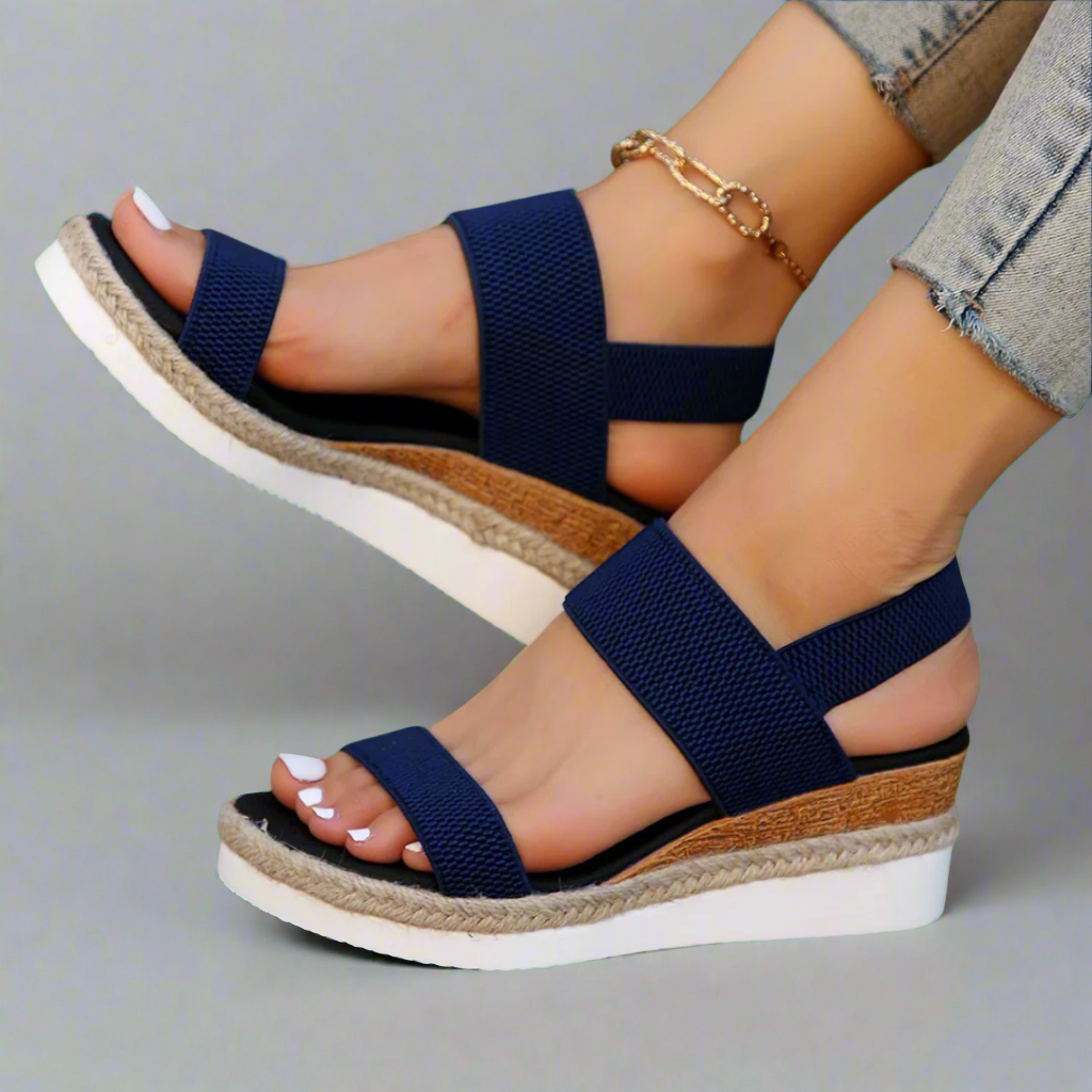 JOLINA - BLACK PLATFORM SANDALS-15553871217013-Mirella Fiore