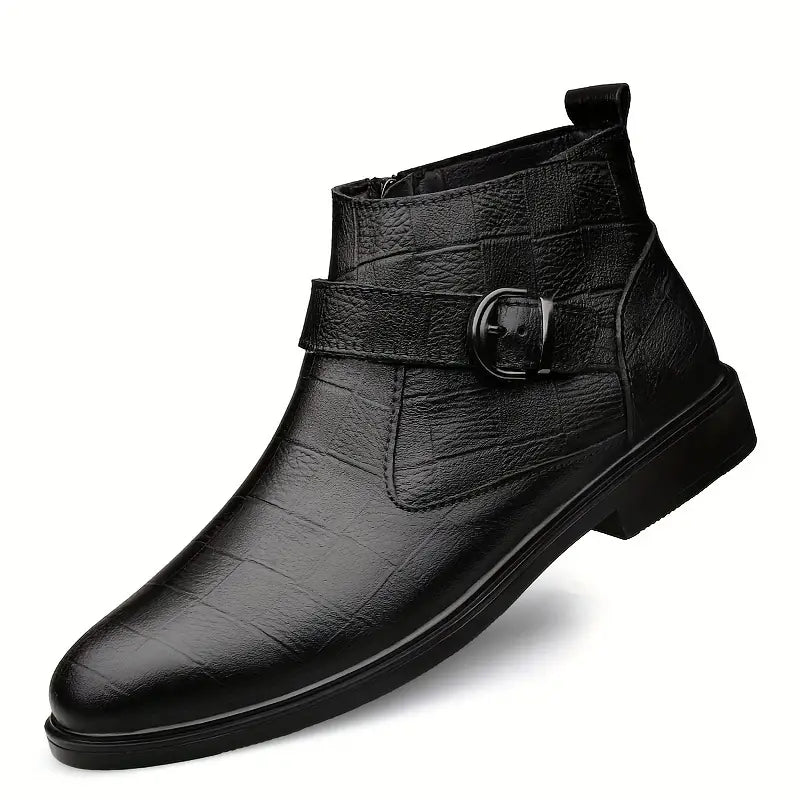 Jameson - Men's Leather Ranger Boots-15550770053493-Mirella Fiore