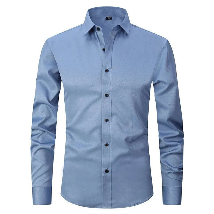 Jamie - Stretch Non-Iron Shirt-15552079102325-Mirella Fiore