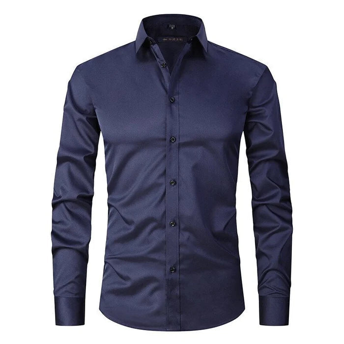 Jamie - Stretch Non-Iron Shirt-15552079102325-Mirella Fiore