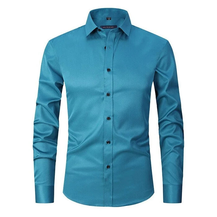 Jamie - Stretch Non-Iron Shirt-15552079102325-Mirella Fiore