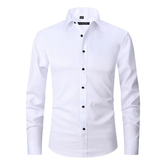 Jamie - Stretch Non-Iron Shirt-15552079102325-Mirella Fiore