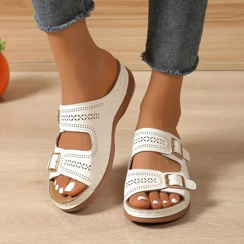 Jasmine - Adjustable Sandals-15547820900725-Nancy & Mae Savannah
