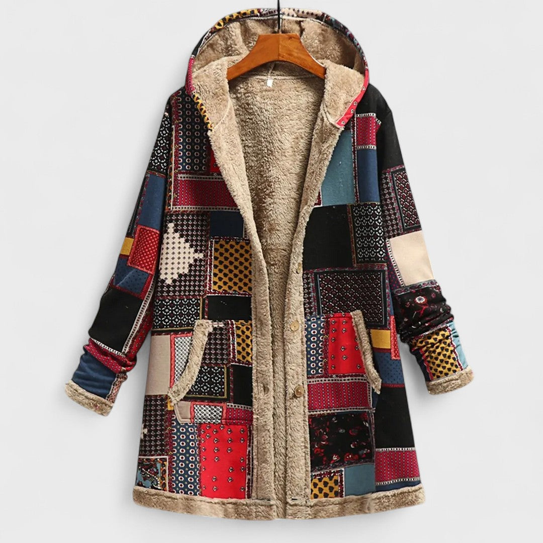 Jayla - Fleece-Lined Hooded Jacket-15544936694133-Nancy & Mae Savannah