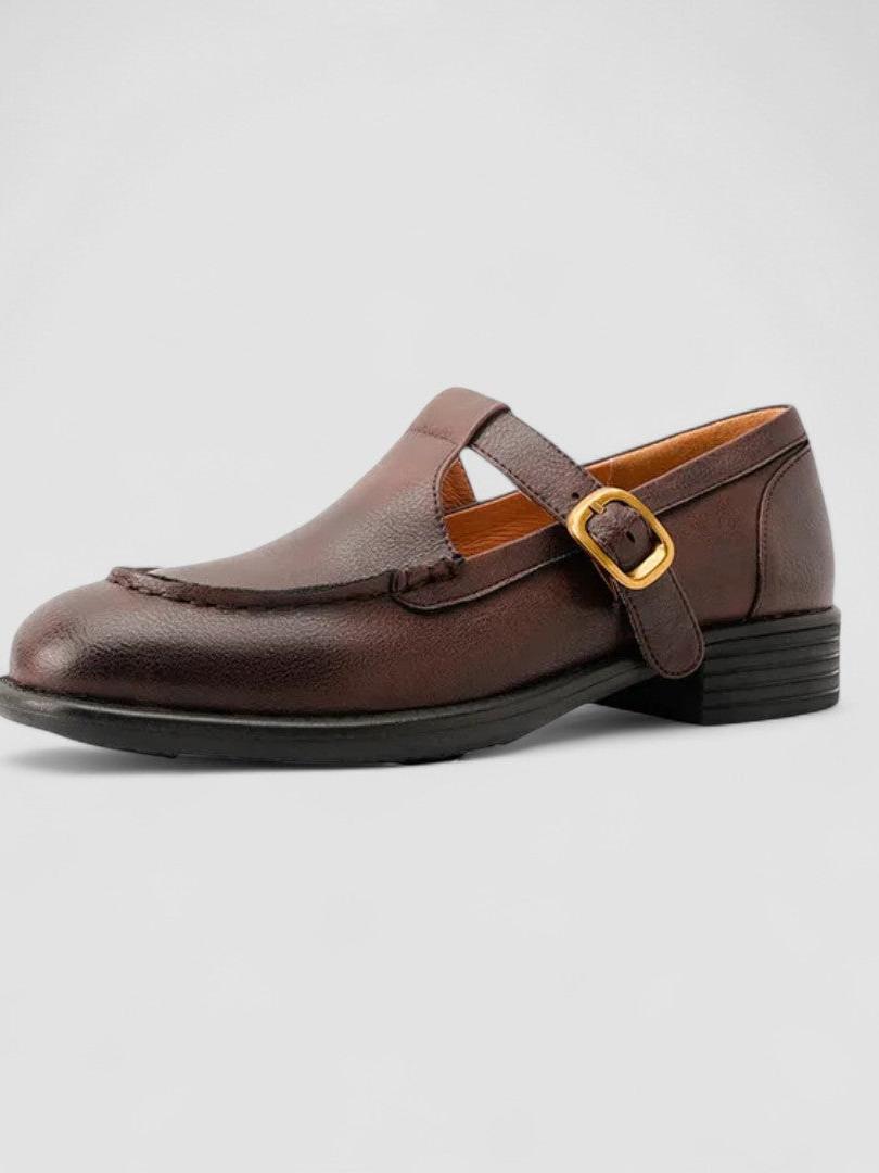 Jhenny – Orthopedic Square-Toe Mary Jane Shoes-15518793630069-Mirella Fiore