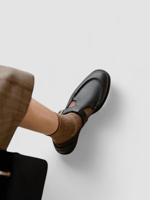 Jhenny – Orthopedic Square-Toe Mary Jane Shoes-15518793630069-Nancy & Mae Savannah