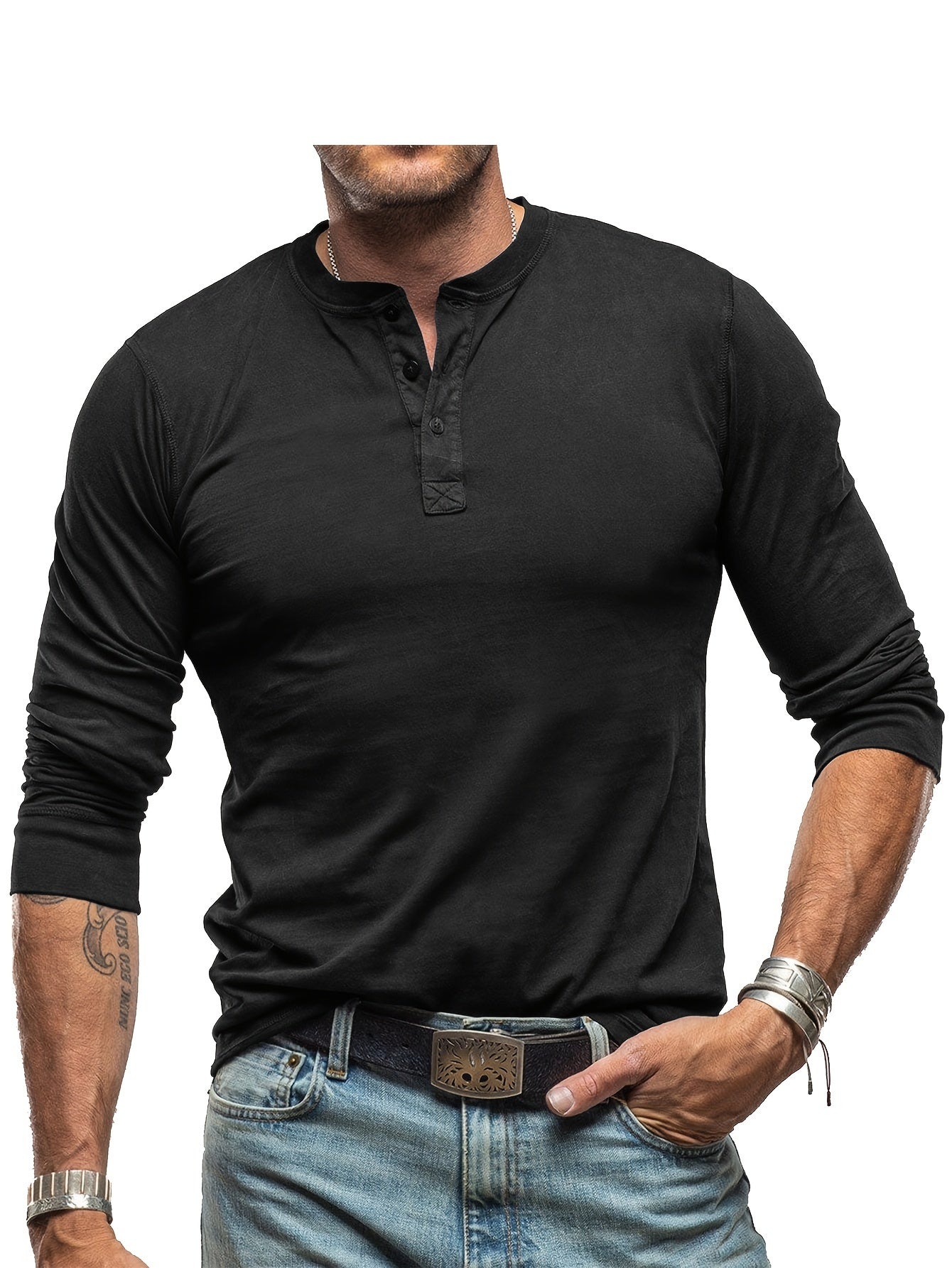 Jonas - Classic Long Sleeve Vintage Shirt-15553975484789-Nancy & Mae Savannah