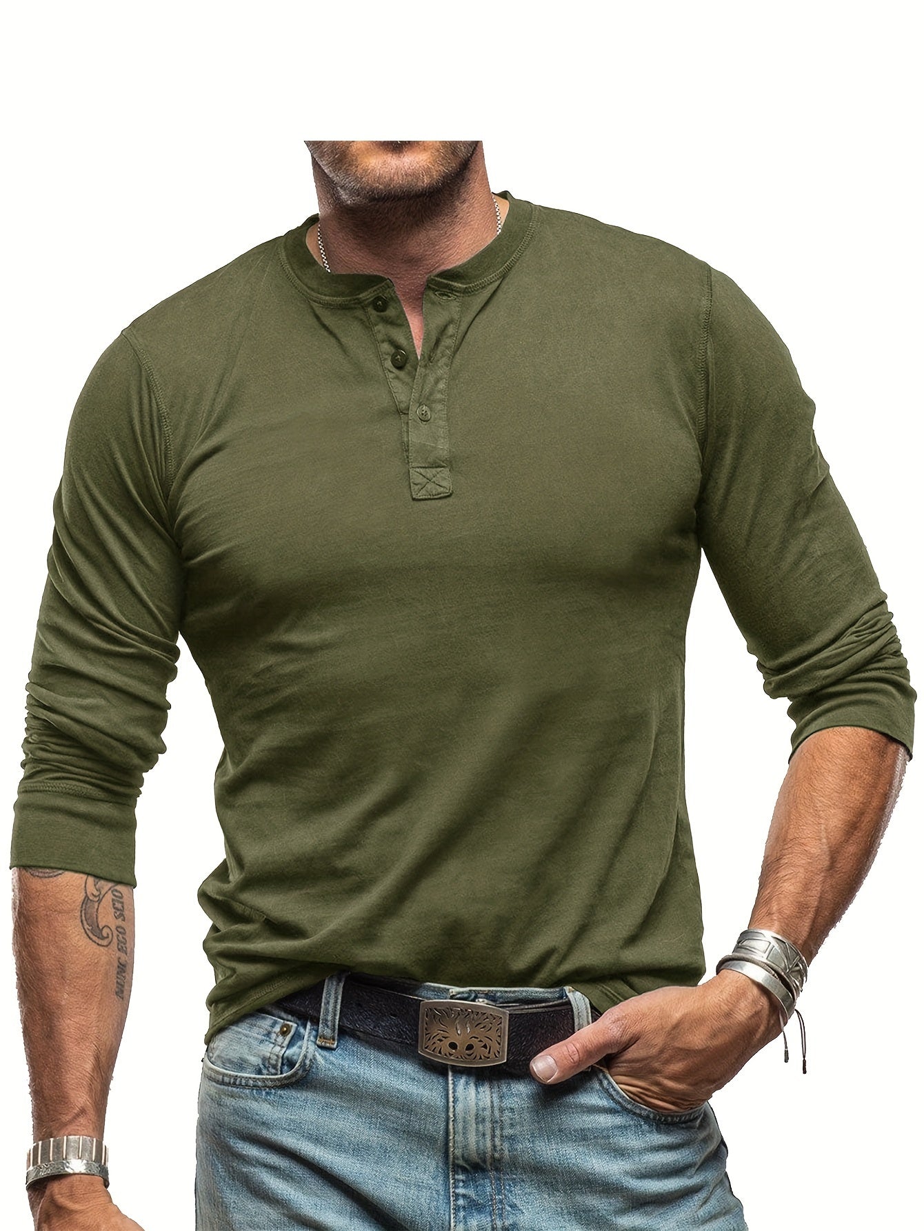 Jonas - Classic Long Sleeve Vintage Shirt-15553975484789-Nancy & Mae Savannah