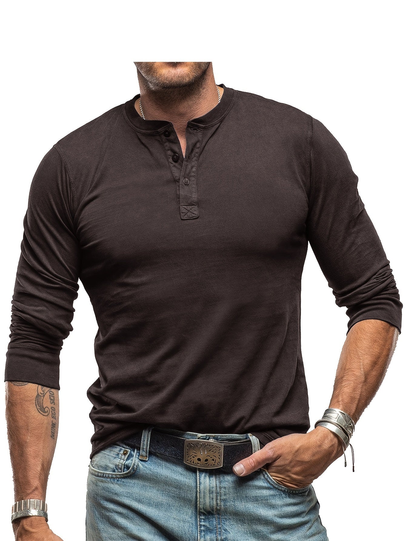 Jonas - Classic Long Sleeve Vintage Shirt-15553975484789-Nancy & Mae Savannah