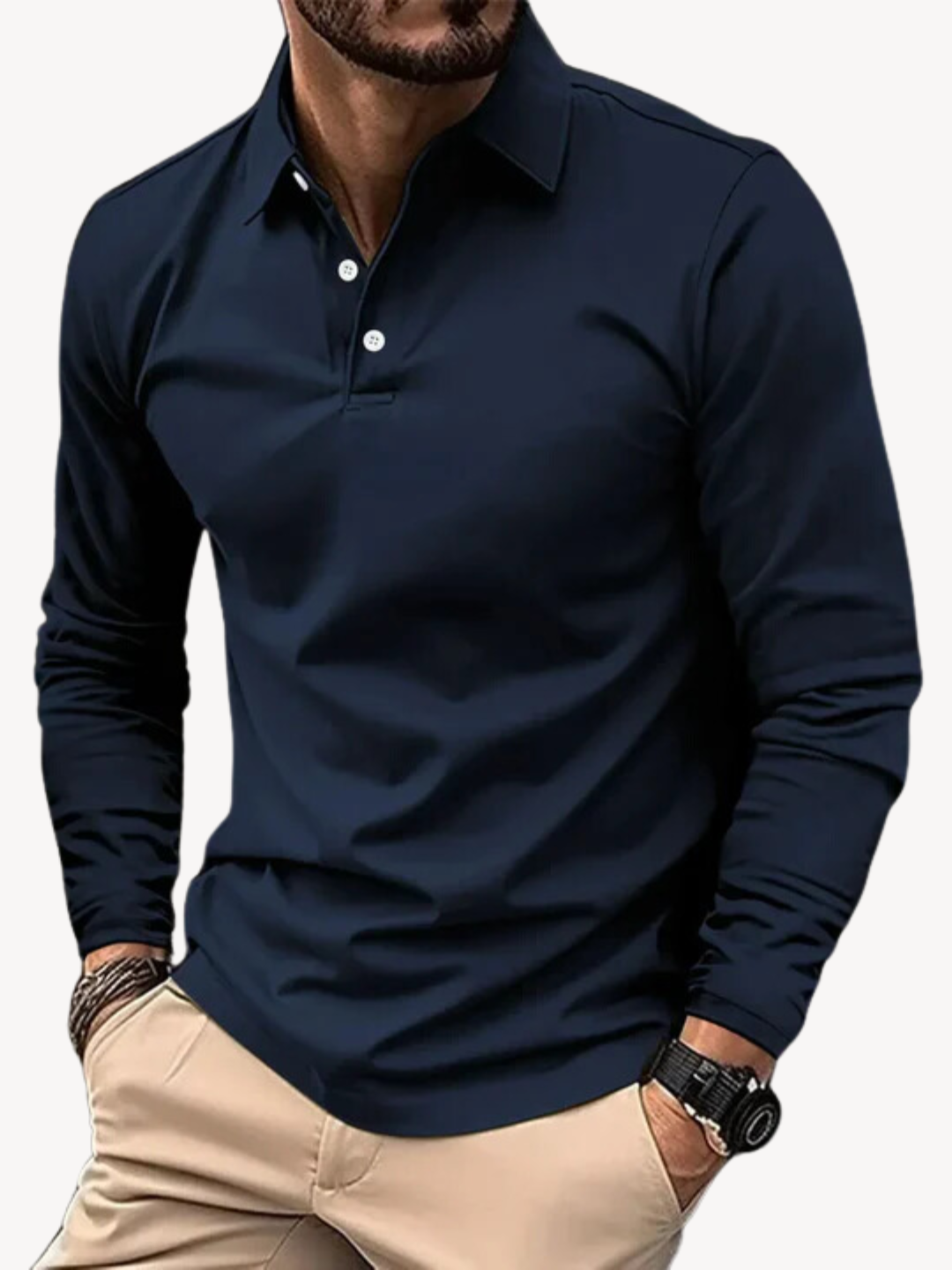 Jones Long Sleeve Polo-15553975452021-Mirella Fiore