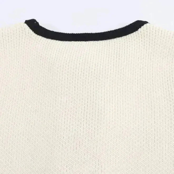 Josette – Bow accents – Chic cardigan-15133677224309-Nancy & Mae Savannah