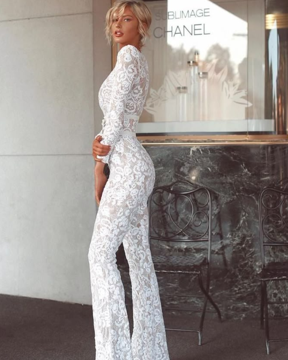 Juliette – Defined waist – Jumpsuit-15133677027701-Nancy & Mae Savannah