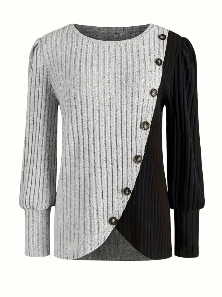 KAIA - CASUAL KNIT LONGSLEEVE-15549014049141-Mirella Fiore