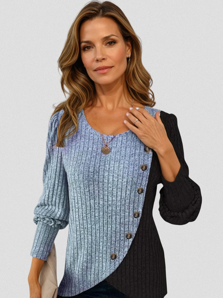 KAIA - CASUAL KNIT LONGSLEEVE-15549014049141-Mirella Fiore