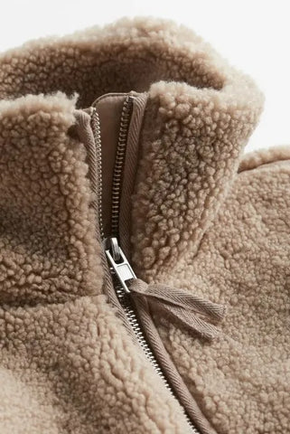 KAJA - Soft Teddy Coat-15519827034485-Mirella Fiore