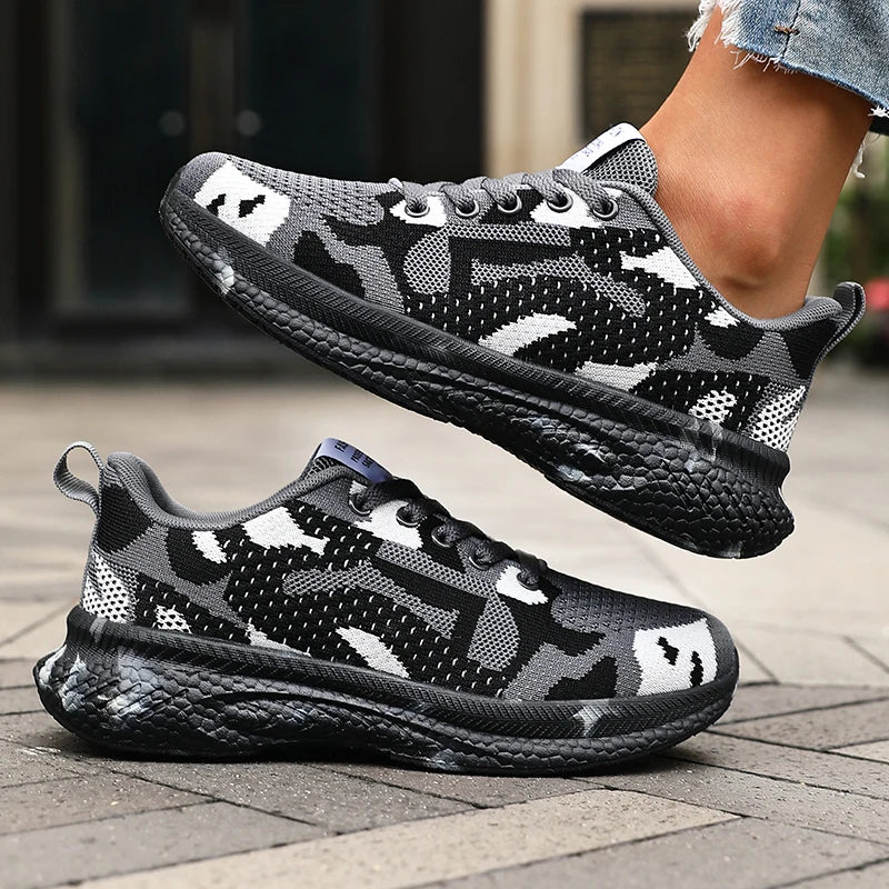 Kaia - Trail Camo Sneakers-15553287520629-Mirella Fiore
