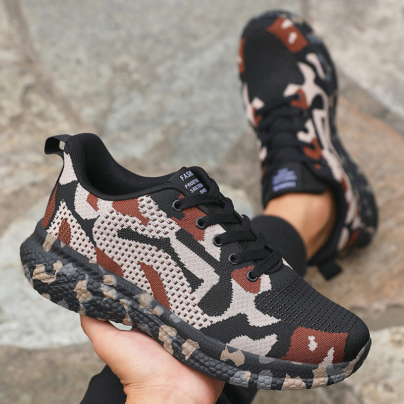 Kaia - Trail Camo Sneakers-15553287520629-Mirella Fiore