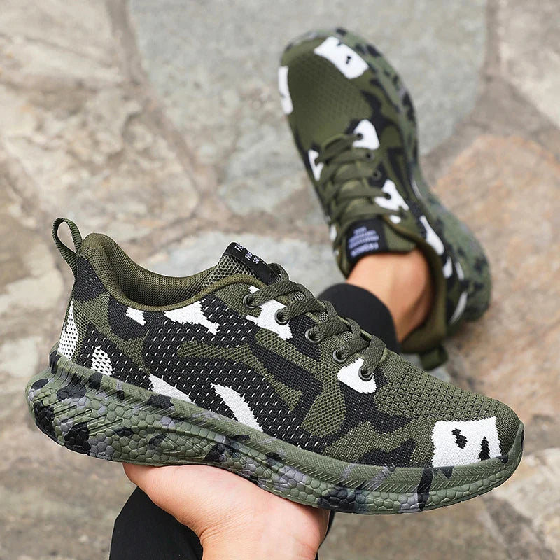 Kaia - Trail Camo Sneakers-15553287520629-Mirella Fiore