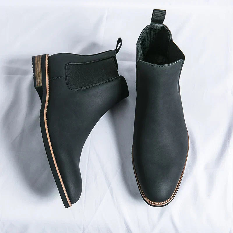 Kayden - Leather Chelsea Boots-15550769529205-Mirella Fiore