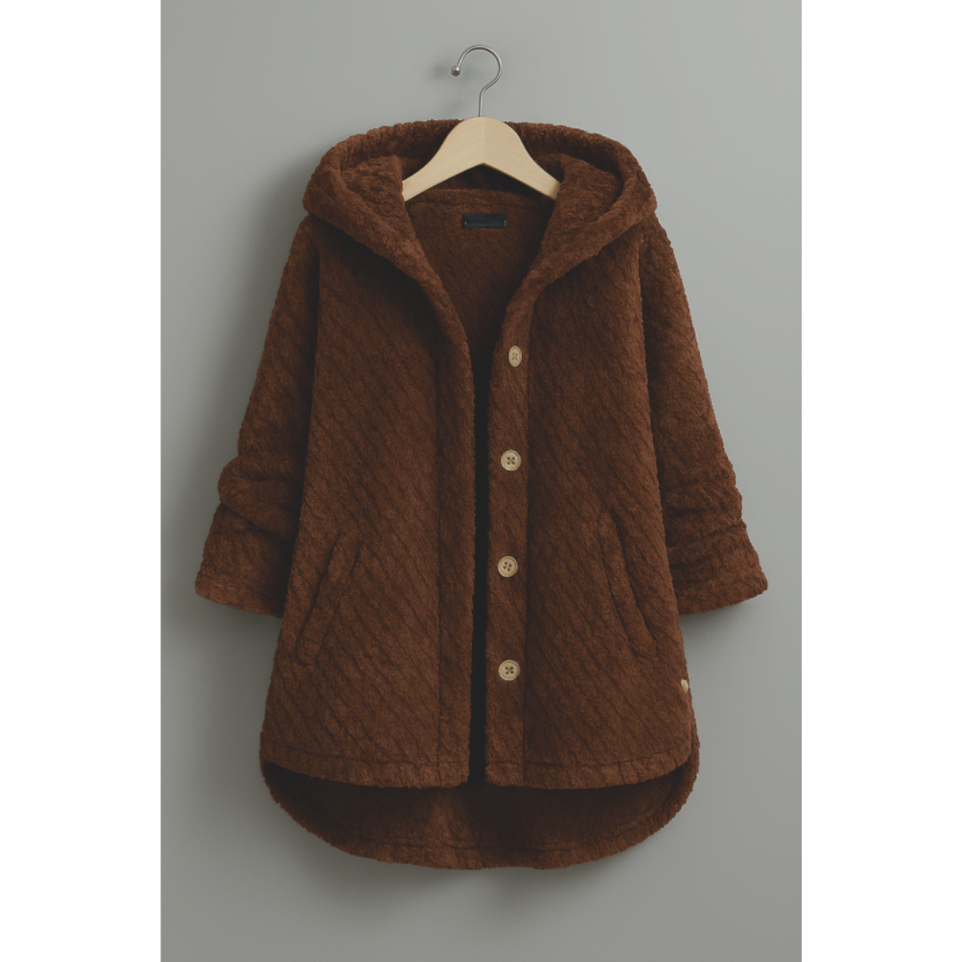 Keira - Button Down Hooded Jacket-15544936890741-Nancy & Mae Savannah