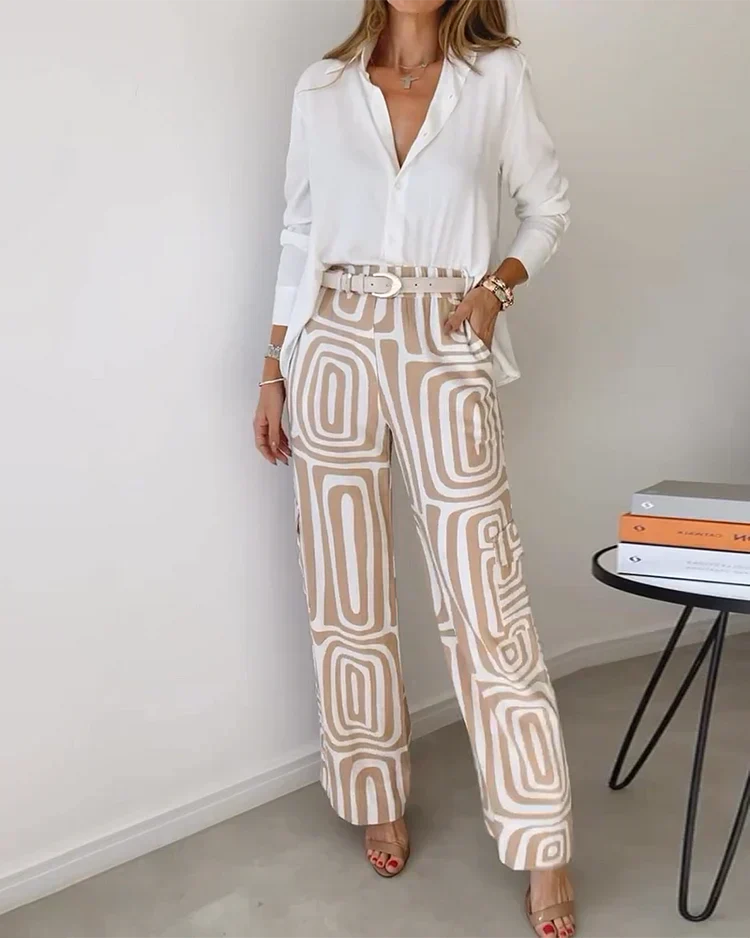 Kendra - Elegant Two-Piece Set-15553262649717-Mirella Fiore