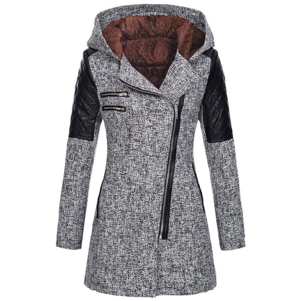 Khloe - Quilted Sleeve Coat-15563530305909-Nancy & Mae Savannah