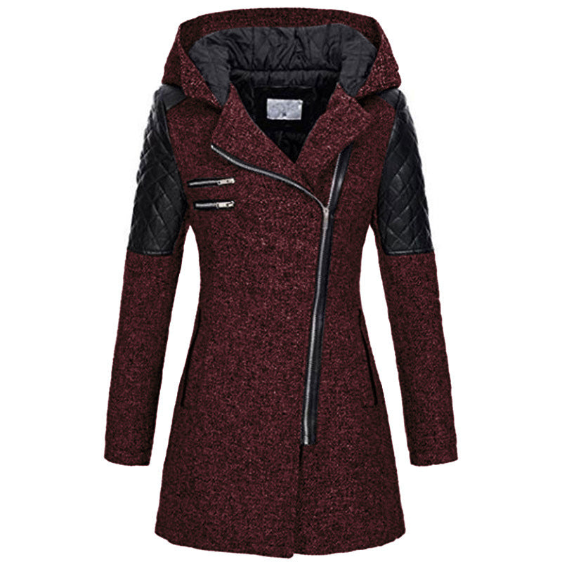 Khloe - Quilted Sleeve Coat-15563530305909-Nancy & Mae Savannah