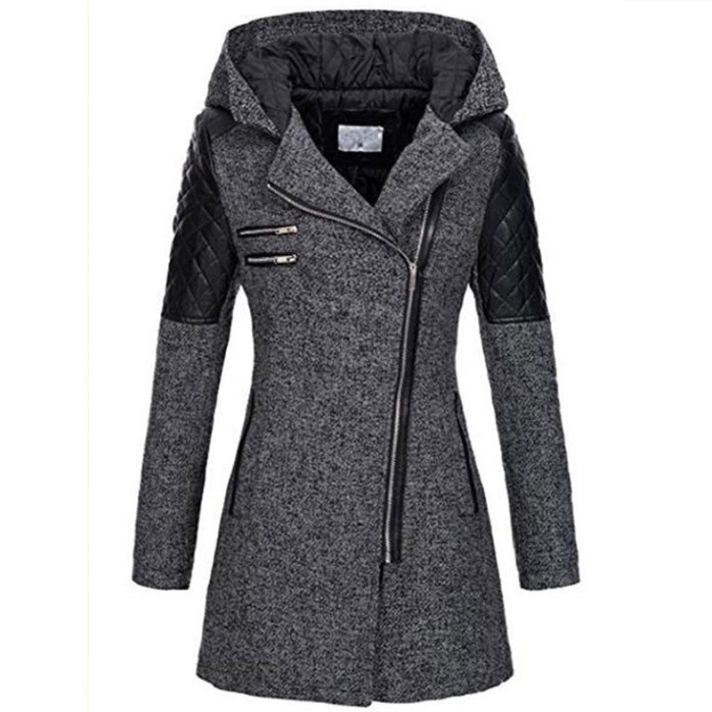 Khloe - Quilted Sleeve Coat-15563530305909-Nancy & Mae Savannah