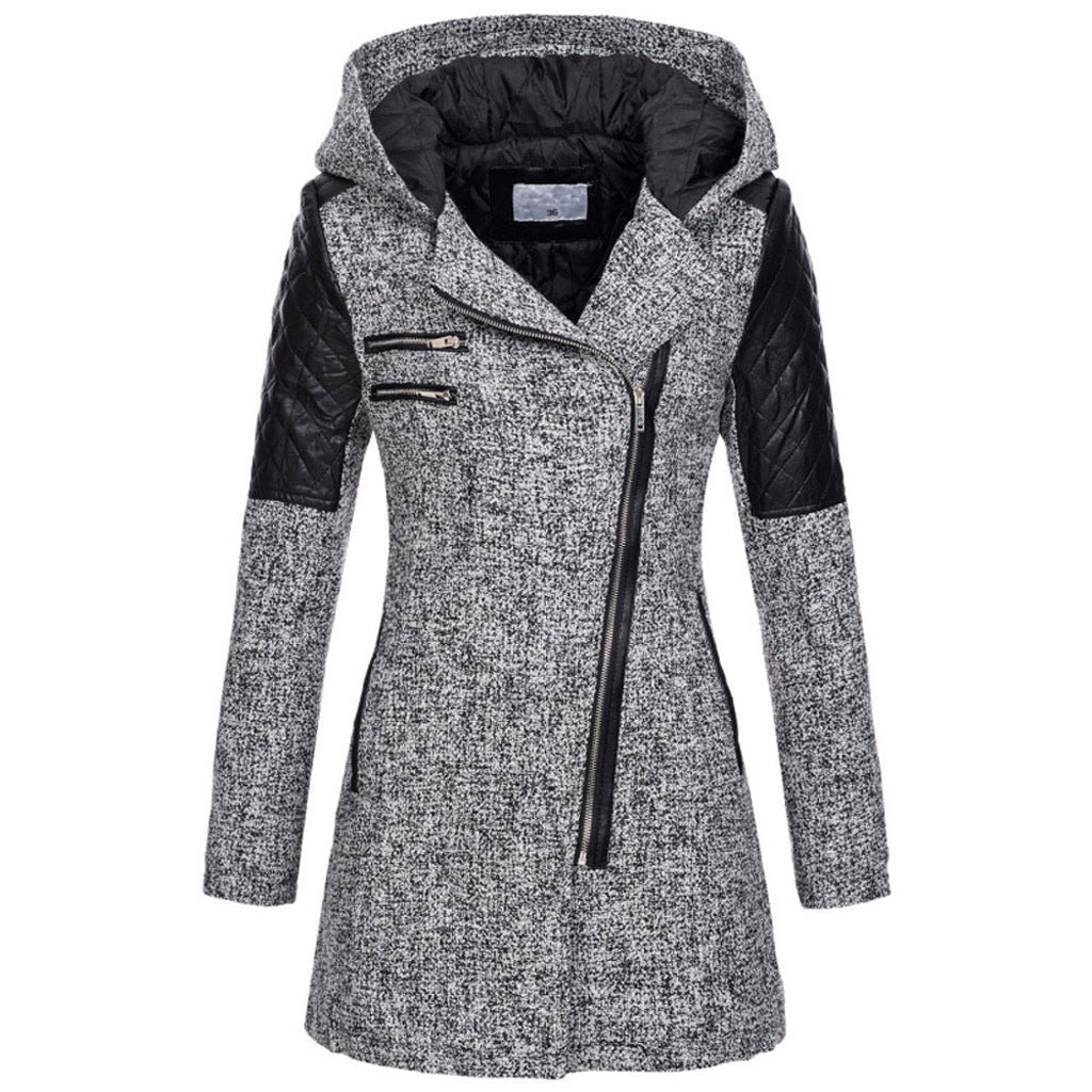 Khloe - Quilted Sleeve Coat-15563530305909-Nancy & Mae Savannah