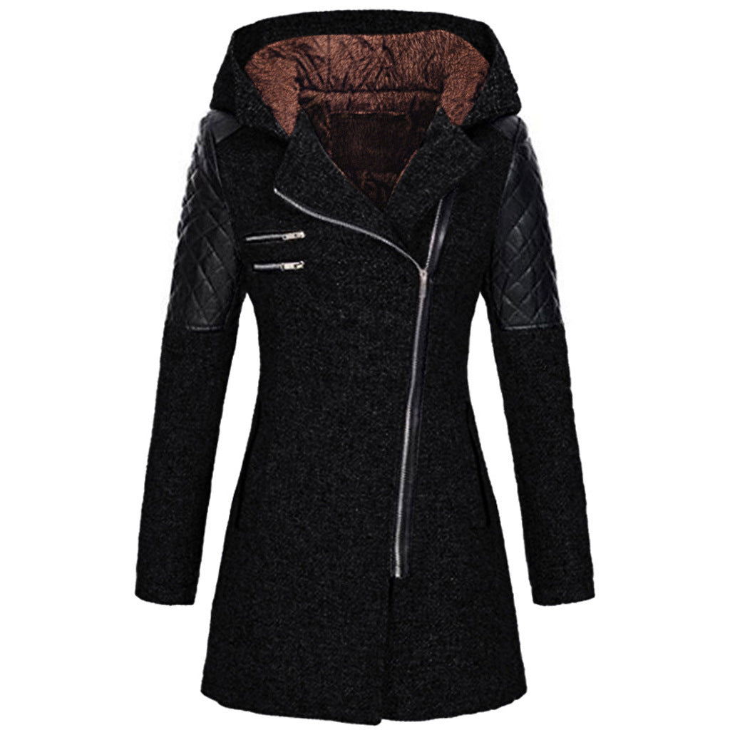 Khloe - Quilted Sleeve Coat-15563530305909-Nancy & Mae Savannah