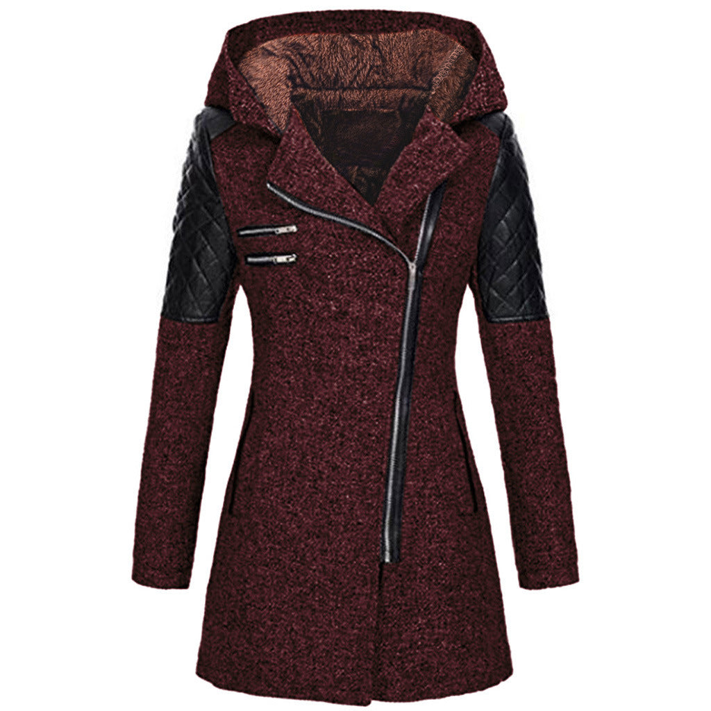 Khloe - Quilted Sleeve Coat-15563530305909-Nancy & Mae Savannah